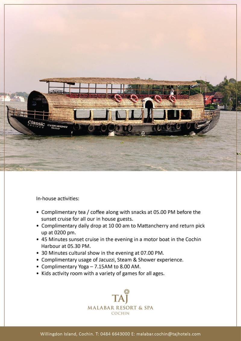 Taj Malabar Resort & Spa, Cochin, photo 1